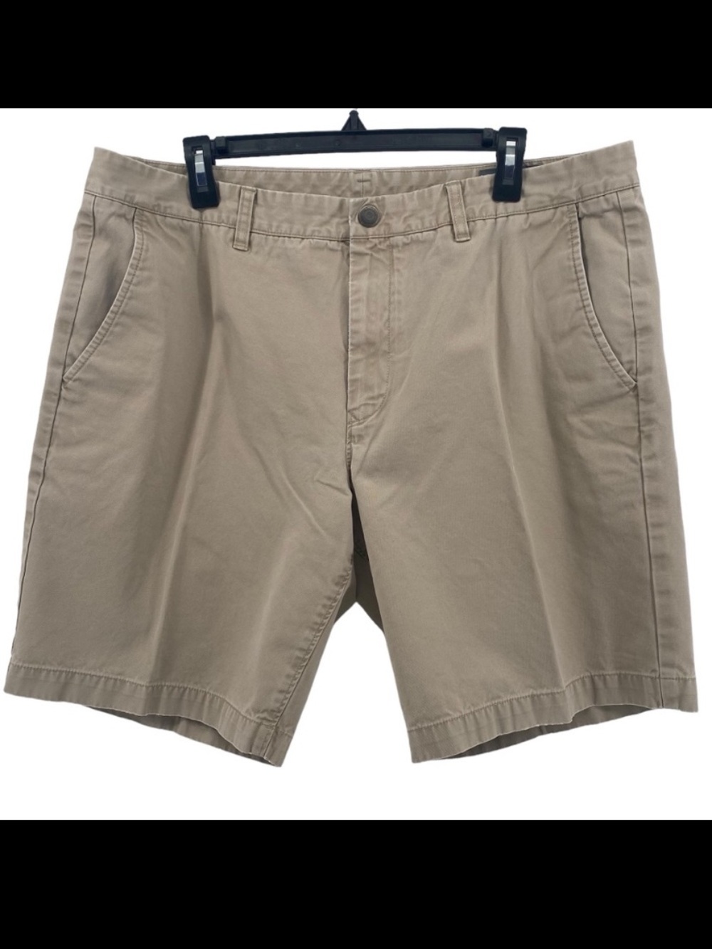 Bonobos | Mens Like New Waist Sz 38 Khaki‎ Shorts | 100% Cotton | 7” Inseam |